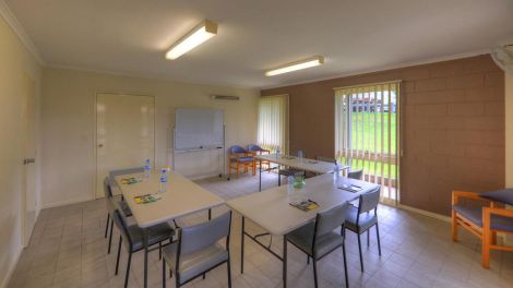 Interior of the private meeting room at Airport Tourist Village Melbourne