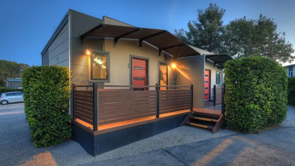 Sunrise on a cabin. Best Places to Stay Near Melbourne Airport for Early Flights
